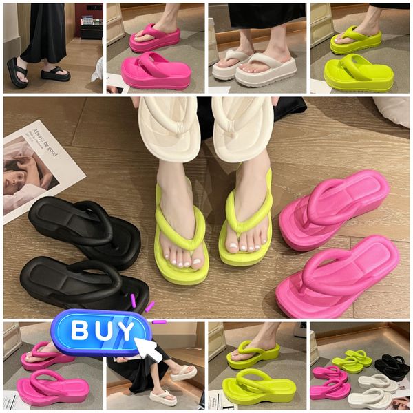 flip flop Envío Gratis Zapatillas Zapatos Diapositivas baño Dormitorio Ducha Habitaciones Zapatillas Ventilar Mujeres blanco verde negro rosa cómodo