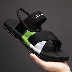Flip-flops herenschoenen zomer nieuwe mannen dragen niet-slip lichtgewicht slijtvaste stap in de shit-zin van flip-flops sportsandalen