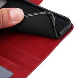 Flip Leather Case voor Xiaomi 10x 11i 11t 12 Lite 12s 12t Pro 12x kaart Wallet Telefoon Zipper vaste kleur Embossing behuizing Standaard