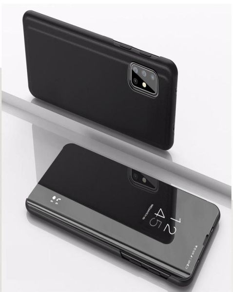Funda con tapa y espejo para Samsung Galaxy A71 5G S20 Ultra Note 10 Plus S10 Plus S10e A70 A30 A20 A51 A21S A109640241