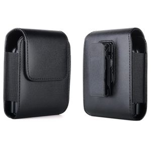 Étui de ceinture de téléphone à rabat pour Samsung Galaxy Z Flip 3/Z Flip 4/Z Flip 5, étui en cuir avec Clip de ceinture pour téléphone portable, housse de transport à la taille