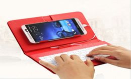 Étui de téléphone en cuir PU à rabat avec support OTG élégant clavier USB couverture de support durable pour téléphone Android samsung HTC LG huawei8017492