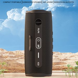 FLIP6 Tre-haut Bluetooth sans fil étanche, audio de la carte de conduite en plein air, lecteur de musique MP3, support AUX Audio, lecture USB