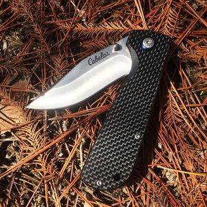 Fliper Carbon Fiber Hunting Mes Folding Mes Skinner Blade Messen Camping Survival Hunting Tactical Mes EDC Tools