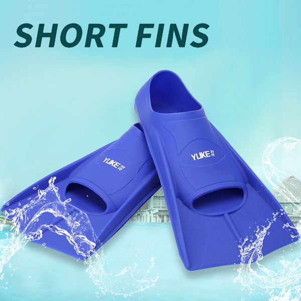 Aletas de silicona Profesional Aletas de buceo Corto Hombres mujeres Snorkel Aletas de natación Niños Aletas Equipo Set China Factory xxs 230203