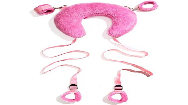 Coqueteo BDSM, almohada para pierna dividida, paquete para hombres y mujeres, cinturón de Bondage para parejas, juegos sexuales para adultos, juguetes, accesorios eróticos 6710362