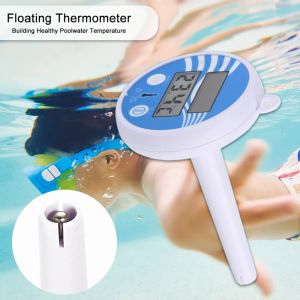 Thermomètre à piscine numérique flottante Piscine solaire thermomètre flottant baignoire spa pangle de baignoire Ponds de température