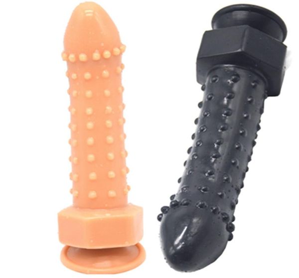 Point flottant Silicone ÉNORME Super Big Anal Plug Dildo Adult Sex Products Toys Super Large Butt Plug pour les hommes Women8507217