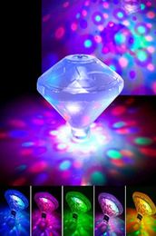 Drijvend onderwaterlicht RGB onderdompeling Led Disco Party Lights Glow Show zwembad Spa Lamp Baby Bath Lighting6473274