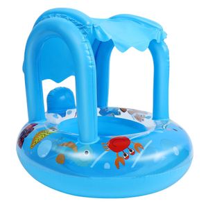 Floats Tubes Baby Infants Inflatable Swimming Pool Sunshade Moon Sun 12 Paddle Leaf Ring 2 Years 6 Ceiling P230612