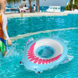 Flotteurs Tubes Bébé gonflable nageant avec siège de soleil Anneau de bain formateur sûr épaissi piscine flottante jouets en plein air en été P230612