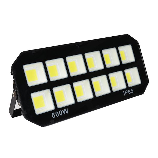 Luces de inundación 200W 400W 600W blanco frío 6500K reflectores LED iluminación exterior lámparas de pared impermeables IP65 AC85-265V blanco frío