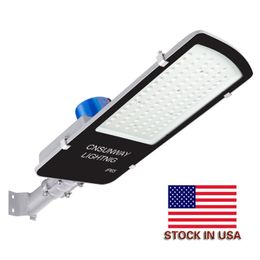 Voorraad in US Dusk naar Dawn LED Outdoor Barn Security Light (Photocell Inclusief) 40W 60W 100W 150W 6000K Street Floodlight for Area Lighting