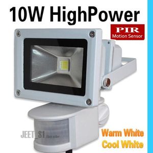 Reflectores 10W 20W 30W LED PIR Carcasa gris Sensor de movimiento infrarrojo pasivo Luz de inundación o luz de sensor humano para interiores y exteriores Sec2422380