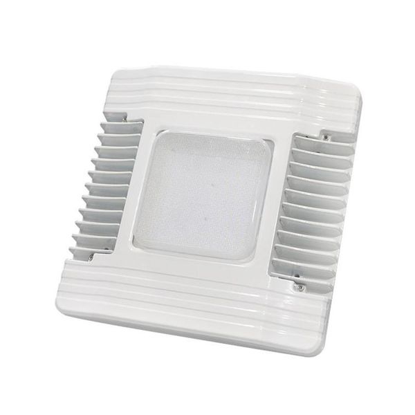 Projecteurs Le nouveau 60W 100W 150W LED auvent lumières extérieures LED lumière d'inondation lampe de Station-service haute baie lumière AC 100-277V281P