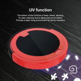 Tampons de sol Pièces 2023 Robot de balayage ultraviolet entièrement automatique Machine de nettoyage intelligente USB aspirateur de charge cadeau de bureau à domicile 231108