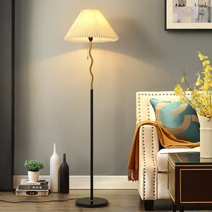 Vloerlampen eigentijdse lamp Noordse creatieve led vintage staand licht voor huisdecorel el woonkamer slaapkamer bedzijde