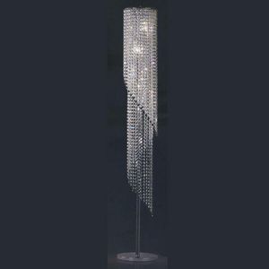 Vloerlampen kristallamp moderne minimalistische woonkamer slaapkamer led verlichting armatuur e14 lampenvloer
