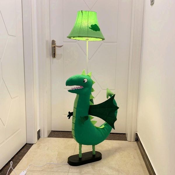 Lampadaires lampe de bureau dinosaure chevet chambre nordique garçons dortoir Led créatif mignon dessin animé enfants étage
