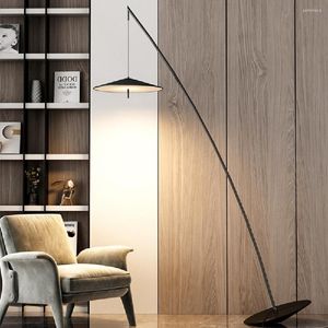 Vloerlampen E27 dimbare LED Minimalisme -lamp tot het jaar industriële stijl Licht armatuur Noordse indoor huisdecorrestaurant