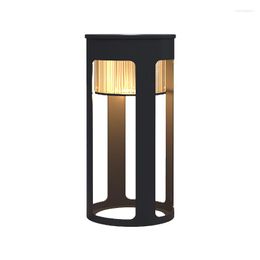 Lampadaires Lampe de jardin Lampe solaire extérieure Villa Cour Pergola Pelouse étanche