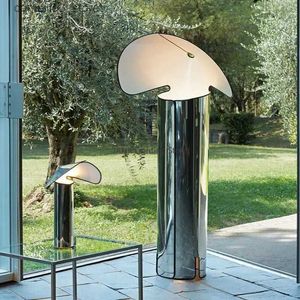 Lampadaires du designer italien Flos Chiara Hat, lampe de Table minimaliste, lumière créative de luxe pour salon, étude, lumières de décoration intérieure à LED. Q231016