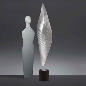 Lampadaire des concepteurs italiens lampe à lampe à lampe d'art en verre