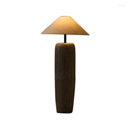 Lampadaires Style japonais 2023 fait à la main nordique moderne chez l'habitant Vertical rétro chambre céramique lampe décorative
