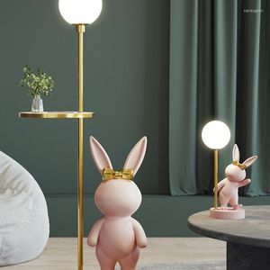 Lampadaires lampe nordique moderne mode Table basse enfants lumières E27 garçon et fille chambre luminaire LED