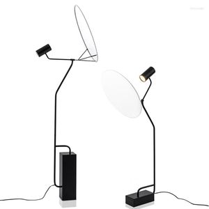 Vloerlampen LED -lamp modeontwerp goede kwaliteit zware basis warm of kleurverlichtingsproject