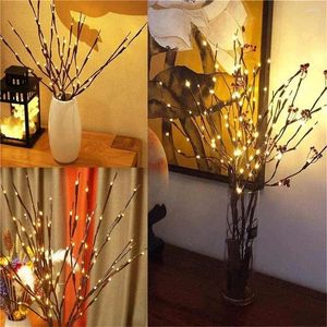 Lampadaires LED Brindille Branche Lumineuse Vase Remplisseur Arbre Lumière Noël Année De Mariage Lumières Décoratives Lampe De Nuit