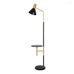 Vloerlampen woonkamer slaapkamer bedkamer lamp Noordelijke creatieve minimalistische licht luxe salontafel verticale staande lichten