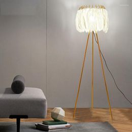 Lampadaires Lampe Loft Debout Design Lampe De Lecture Moderne Arc Trépied Industriel