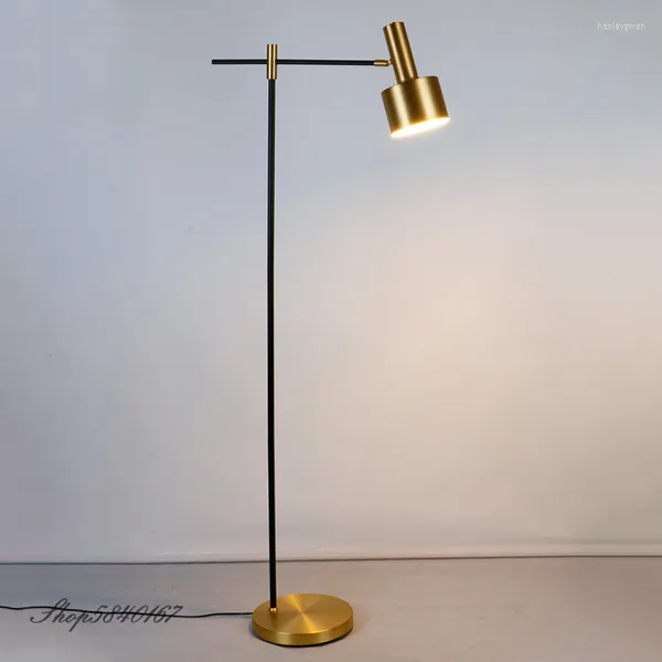 Lámparas de pie, diseño de brazo de soporte largo, luces Led para sala de estar, dormitorio, decoración de pie de Metal para el hogar, accesorios de iluminación interior E27