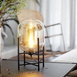 Vloerlampen Luxe binnenlamp Plank Statief Home Deco LED Scandinavisch glas Kantoor Woonkamer Slaapkamer Stand Licht Industrieel meubilair