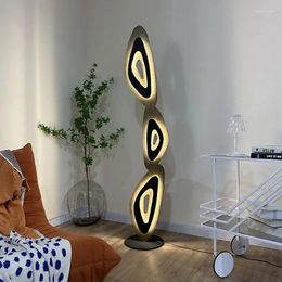 Lampadaires Minimaliste Nordique Creative Art Design Lampe À LED Salon Décor À La Maison Canapé Coin Debout Lumière Chambre Chevet Meubles