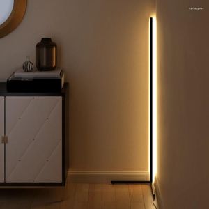 Vloerlampen Moderne Hoek Voor Woonkamer Slaapkamer Lamp Stand Licht Nordic Designer Statief Coloful Verlichtingsarmaturen
