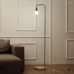 Lampadaires coin moderne nordique minimaliste coude LED lumières pour salon décoration chambre chevet étude lampe debout