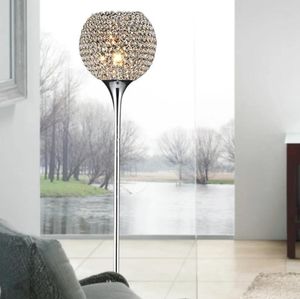 Vloerlampen moderne kristallen lamp suppore led E27 SCONCE Foyer Shade Home Decor Luminaire FRFL/0005 Studiezaallicht