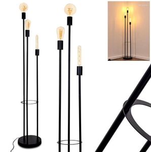 Lampadaires moderne LED fer Lampara de Pie lampe trépied en métal lumière