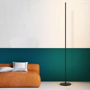 Vloerlampen moderne led lamp slaapkamer dimable indoor verlichting licht huis decor woonkamer studie eenvoudige armatuur staan