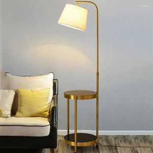 Vloerlampen moderne luxe slaapkamerlamp met voetschakelaarstudie staande tafel woonkamer el draadloos opladen binnen