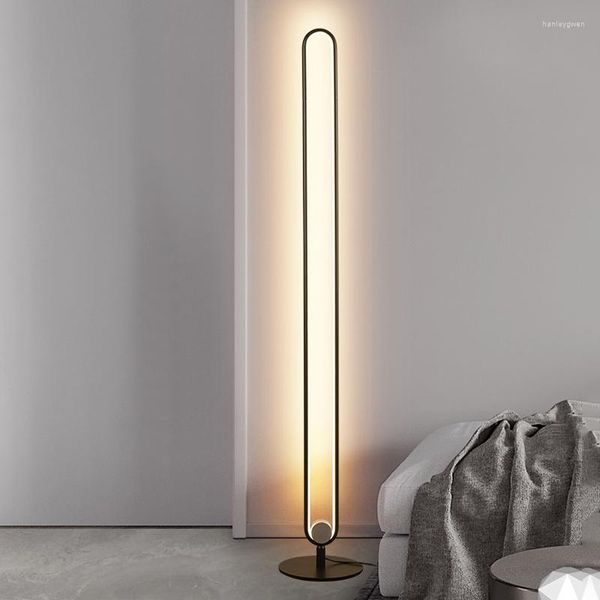 Lampadaires moderne minimaliste lampe à Led Table salon décor à la maison chambre chevet debout éclairage intérieur luminaire