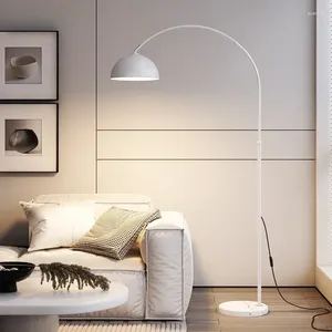 Lampadaire moderne nordique Instagram créatif pour salon canapé chambre à coucher chaude décoration légère marbre de luxe