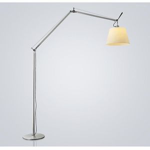 Lampadaires Nordic Artemide Maxi Lampe Design Hite Métal Étude Bureau Studio Chambre Salon Bras Long
