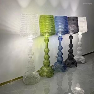 Vloerlampen Noordse creativiteit Hollow Wine Glass LED LAMP Woonkamer Home Decor Standing Slaapkamer Hoek Buur Bevaal Tafel Licht