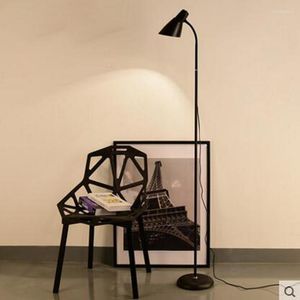 Lampadaires Lampe Nordique Simple Moderne Salon Canapé Chambre Bureau D'étude Table Verticale Maison Led Luminaire