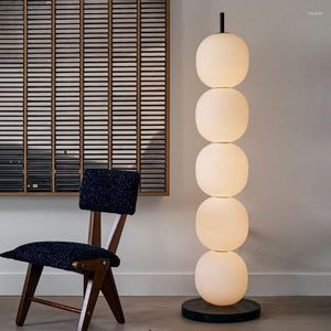 Vloerlampen Nordic Minimalistisch Gekonfijt Haws Glazen Kap Led Lamp Woonkamer Slaapkamer Interieur Sofa Hoek Staande Licht Nachtkastje