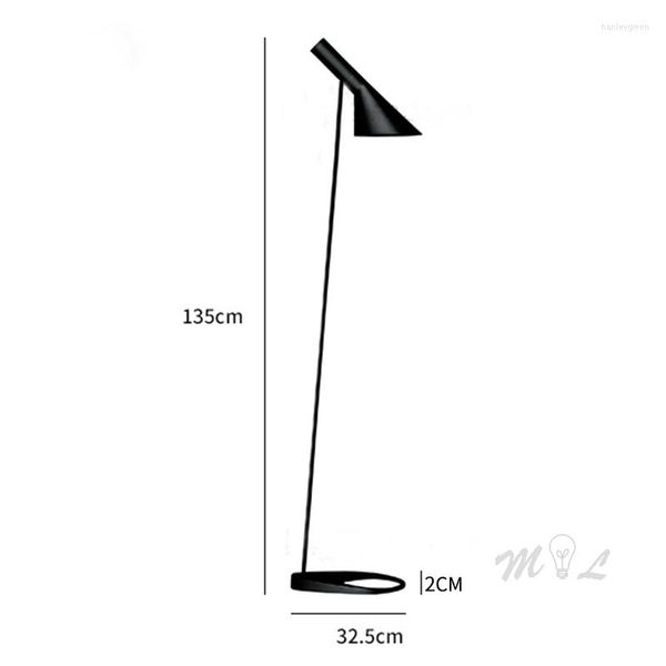 Lámparas de pie, lámpara moderna nórdica, decoración sencilla para el hogar, soporte de dormitorio de pie, sin Metal para luz de sala de estar