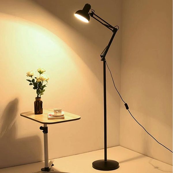 Lampadaires nordique multifonctionnel pliable lumière LED pour salon chambre réglable debout lampe coin lecture LightFloor